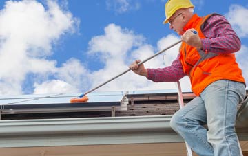 High Newton soft wash roof cleaning